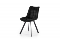 Židle čalouněná K332 - Černý