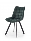 Židle čalouněná K332 - Tmavě Zelená