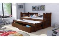 Detská posteľ Swen s výsuvným lôžkom DPV 002 Certifikát lozko poschodová wyjazdowe